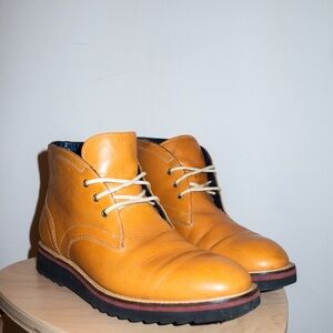 Cole Haan Tan Leather Boots